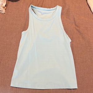 lululemon athletica Light Blue Tank Top
